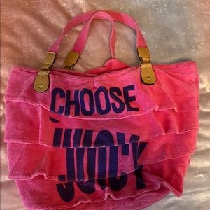 Juicy Couture beach bag large tote